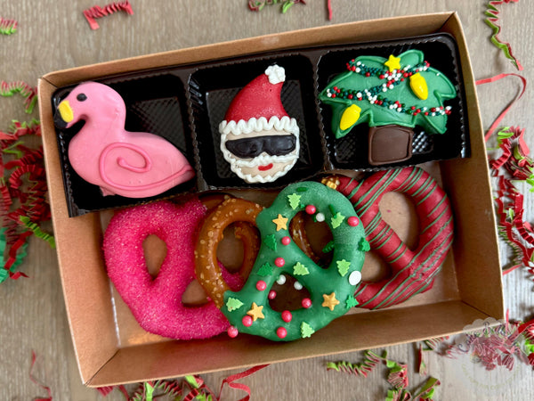 Christmas in July Box-Cake Ballerina-Cake Pops