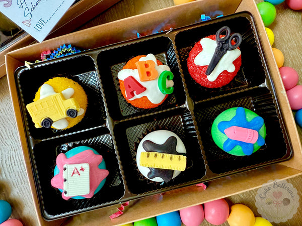 School Cake Balls-Cake Ballerina-Cake Pops
