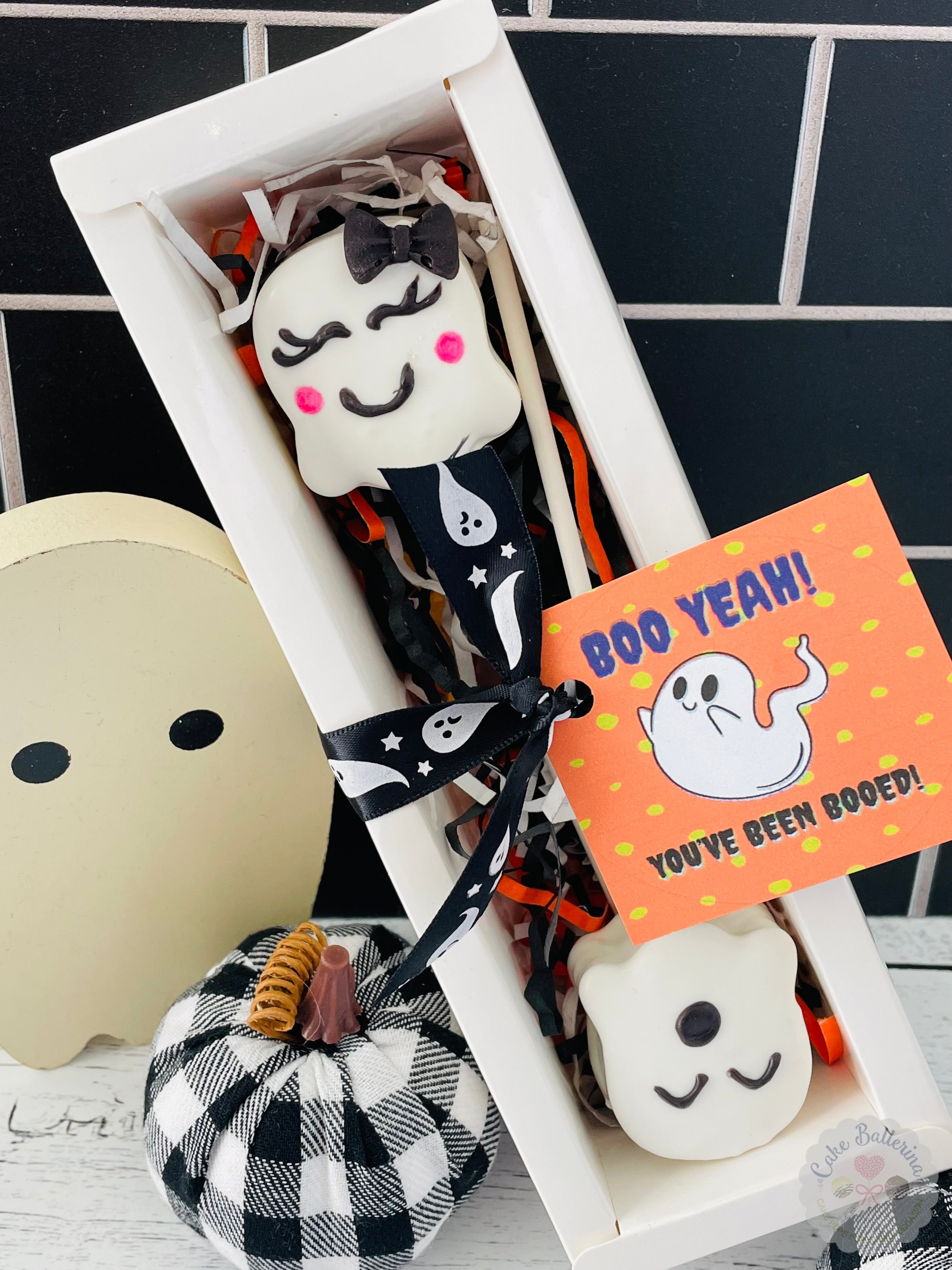 Boo Box of 2-Cake Ballerina-Cake Pops
