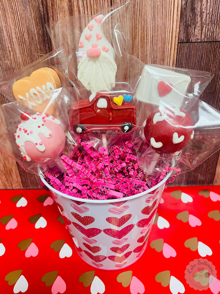 Valentine's Bundle of 6-Cake Ballerina-Cake Pops