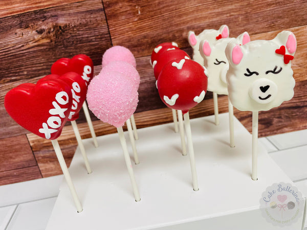 XOXO Dozen-Cake Ballerina-Cake Pops