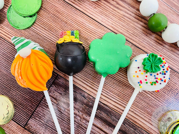 Lucky to Gnome You Cake Pops-Cake Ballerina-Cake Pops