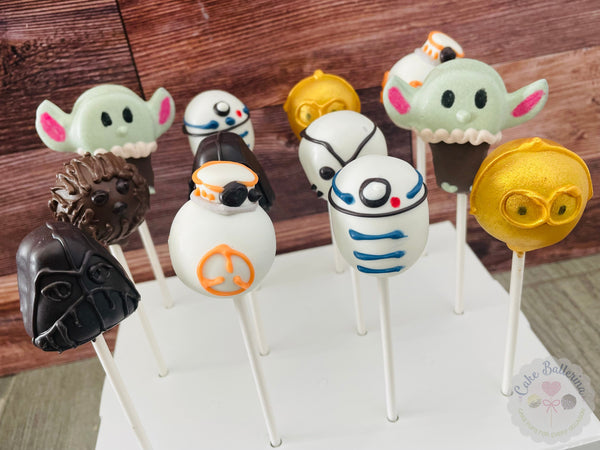 Star Wars Cake Pops-Cake Ballerina-Cake Pops