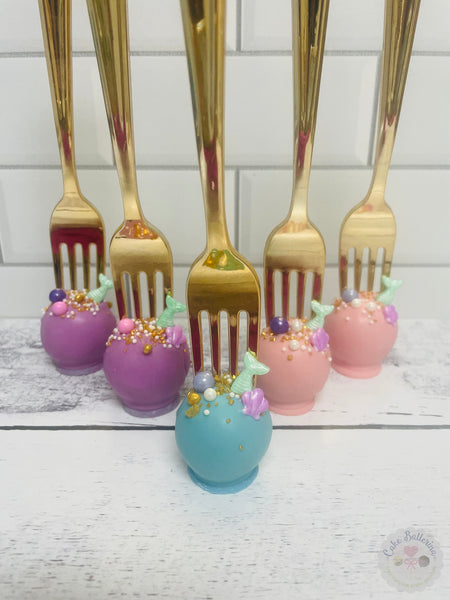 Mermaid, Dinglehopper Cake Pops-Cake Ballerina-Cake Pops