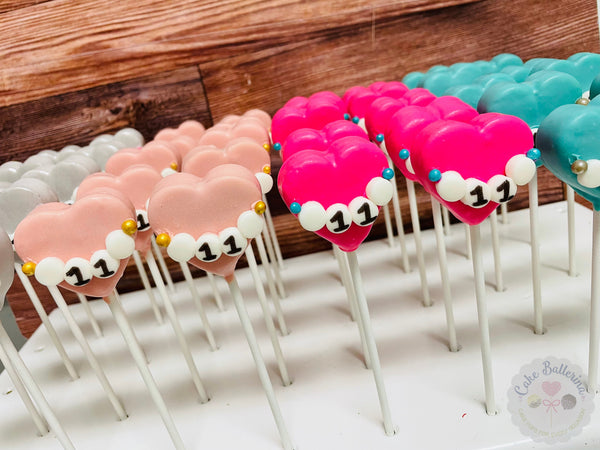 Taylor Swift Friendship Bracelets-Cake Ballerina-Cake Pops