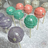 Disco Ball Cake Pops-Cake Ballerina-Cake Pops