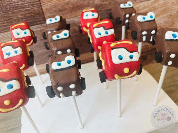 Disney Cars Cake Pops-Cake Ballerina-Cake Pops
