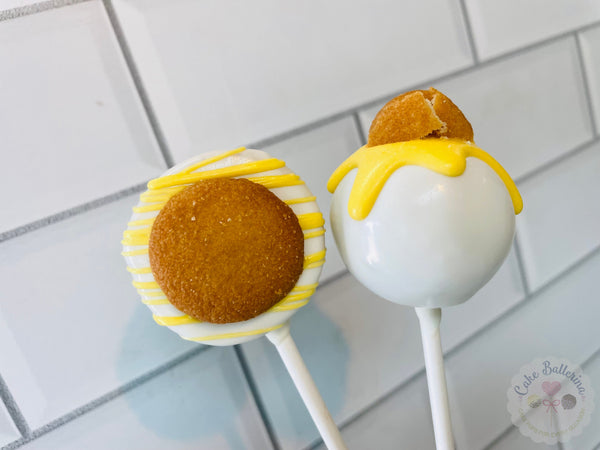Banana Pudding Cake Pops-Cake Ballerina-Cake Pops