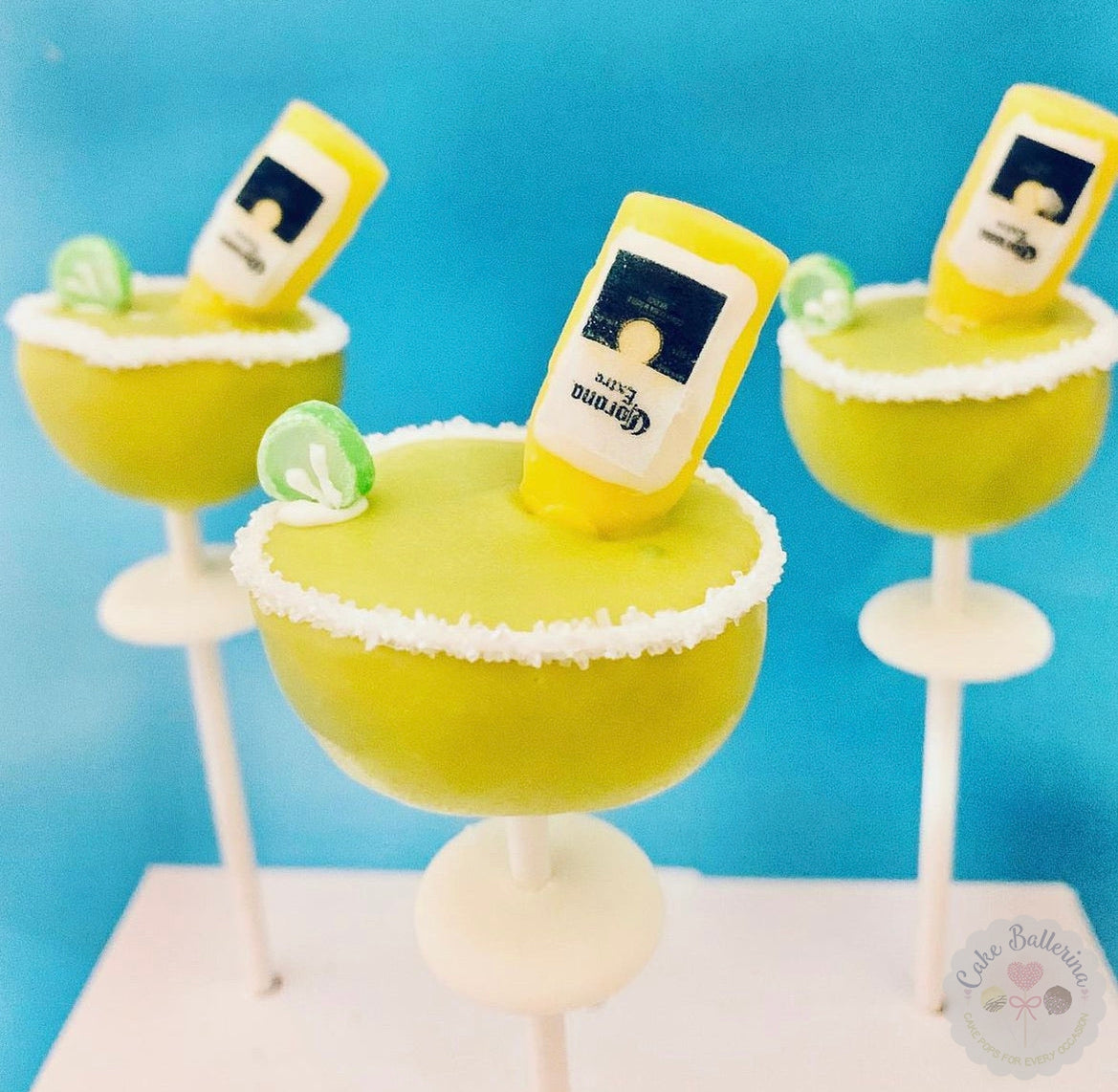 Margarita Cake Pops exclusive at Cake Ballerina