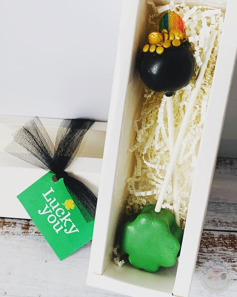 Lucky You box of 2-Cake Ballerina-Cake Pops