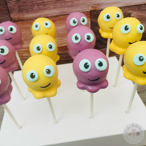 Octopus Cake Pops-Cake Ballerina-Cake Pops