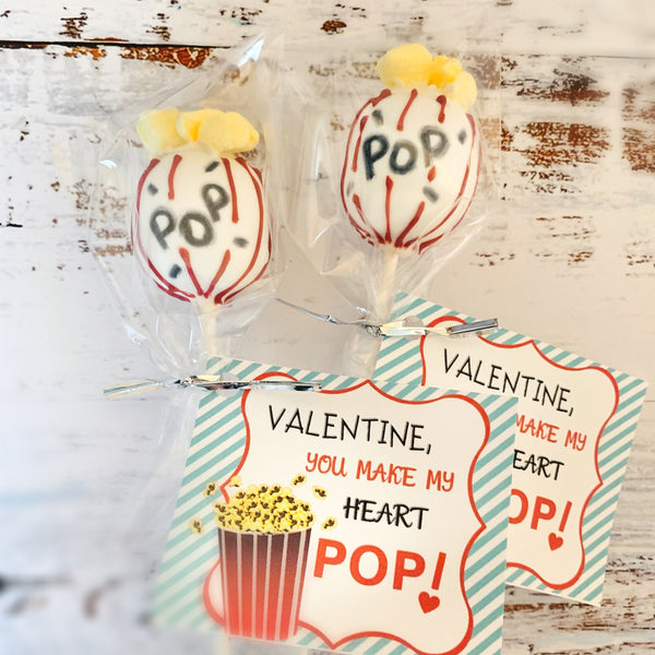 You make my Heart Pop-Cake Ballerina-Cake Pops