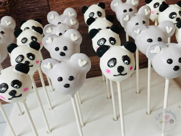 Koala & Panda Cake Pops-Cake Ballerina-Cake Pops