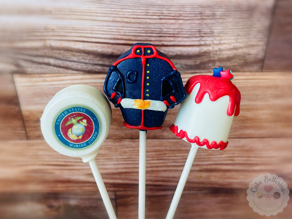 Marine Cake Pops-Cake Ballerina-Cake Pops