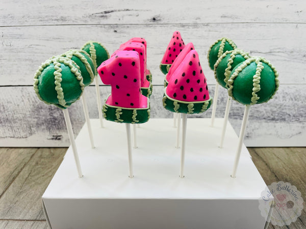 One in a Melon Cake Pops-Cake Ballerina-Cake Pops