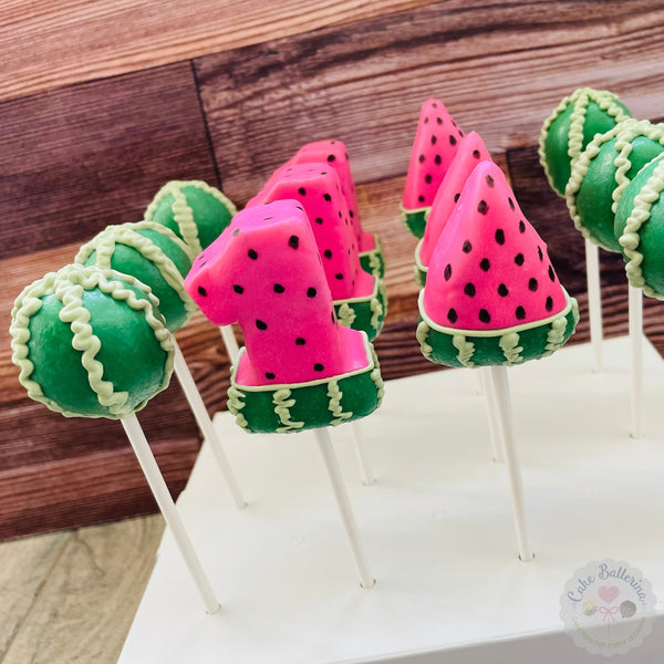 One in a Melon Cake Pops-Cake Ballerina-Cake Pops