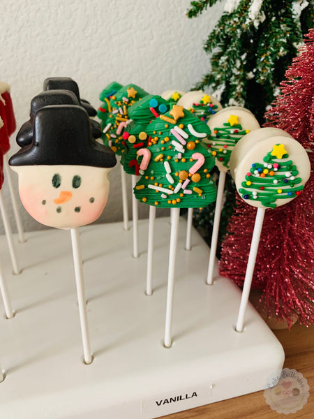 Christmas Cake Pops-Cake Ballerina-Cake Pops