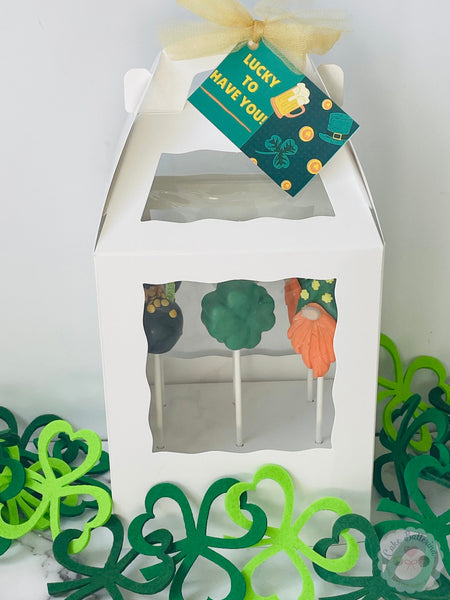 Lucky and I Gnome it Tote of 6-Cake Ballerina-Cake Pops