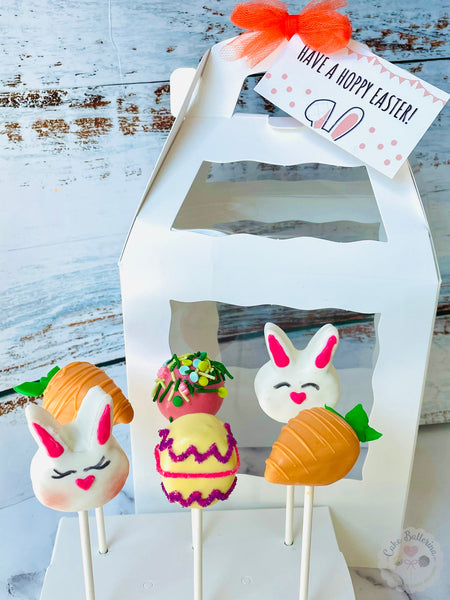 Easter Tote of 6-Cake Ballerina-Cake Pops