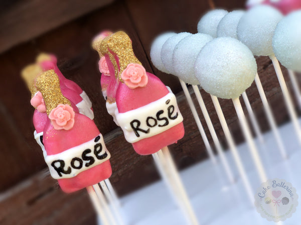 Wedding Shower Cake Pops-Cake Ballerina-Cake Pops