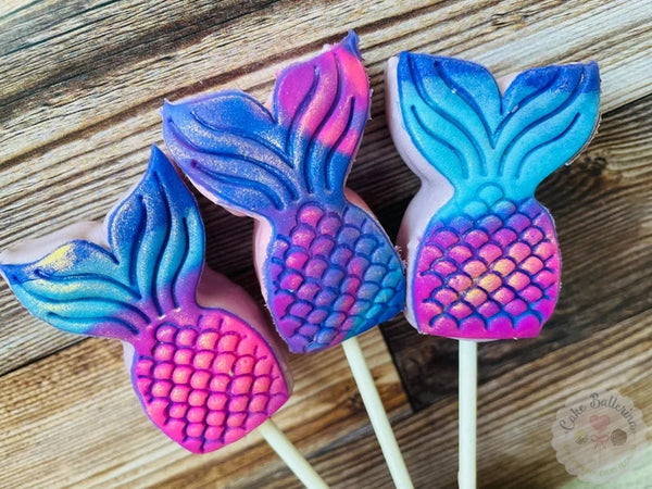 Mermaid Cake Pops-Cake Ballerina-Cake Pops