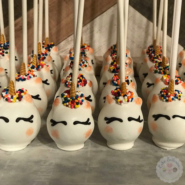 Unicorn Cake Pops-Cake Ballerina-Cake Pops