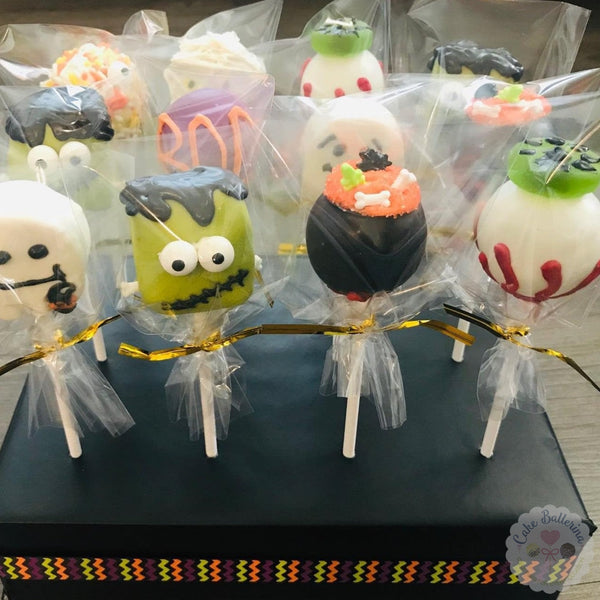 Halloween Cake Pops-Cake Ballerina-Cake Pops