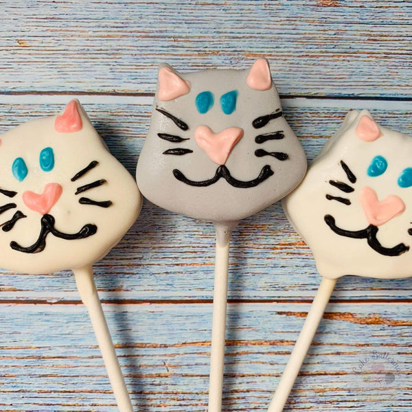 Cat Cake Pops-Cake Ballerina-Cake Pops