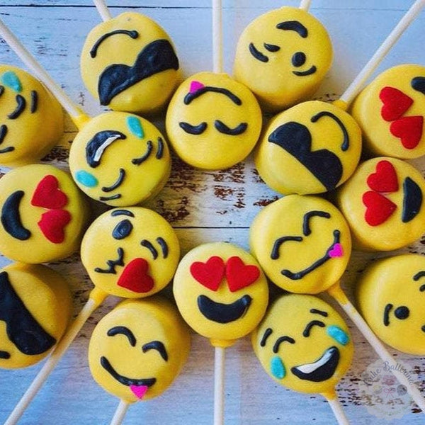 Emoji Cake Pops-Cake Ballerina-Cake Pops