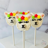 Llama Cake Pops-Cake Ballerina-Cake Pops