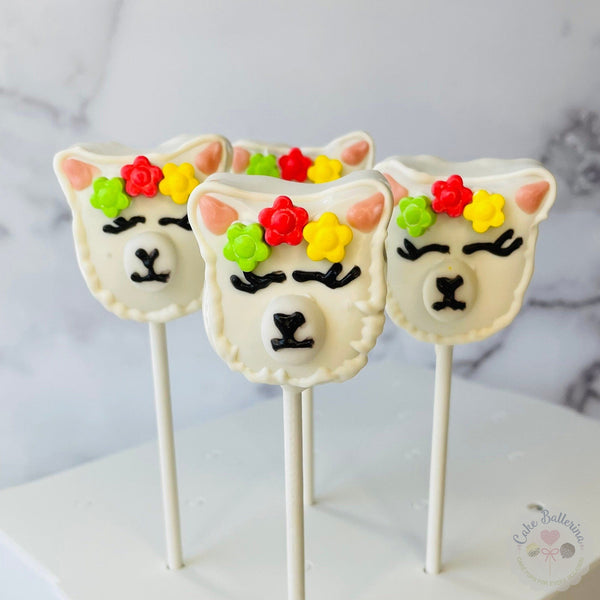 Llama Cake Pops-Cake Ballerina-Cake Pops