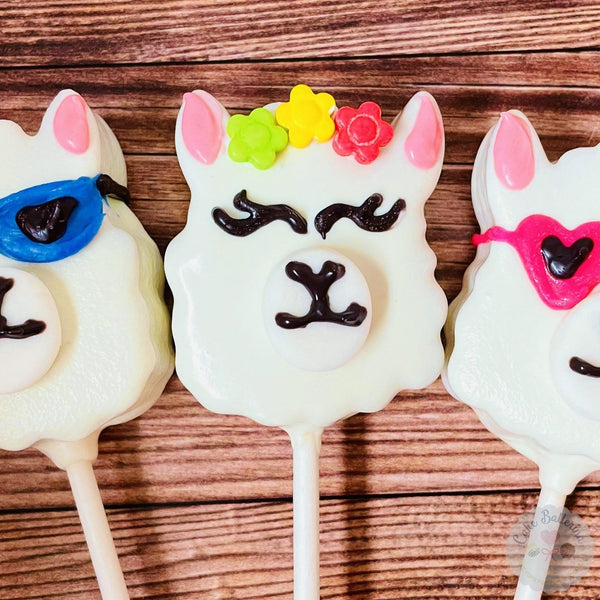 Llama Cake Pops-Cake Ballerina-Cake Pops