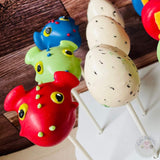 Dragon Cake Pops-Cake Ballerina-Cake Pops
