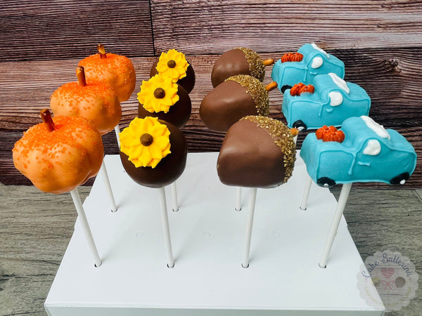 Fall Cake Pops-Cake Ballerina-Cake Pops