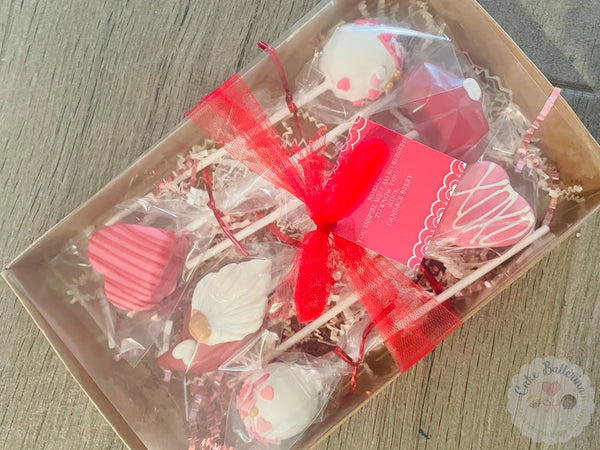 Valentine’s Gift Box-Cake Ballerina-Cake Pops