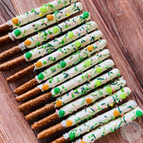 Jungle Themed Pretzel Rods-Cake Ballerina-Cake Pops