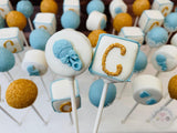 Baby Block Cake Pops-Cake Ballerina-Cake Pops