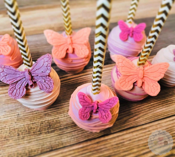 Butterfly Cake Pops-Cake Ballerina-Cake Pops