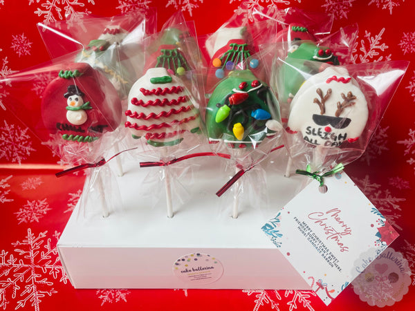 Christmas Ugly Sweater Cake Pops-Cake Ballerina-Cake Pops