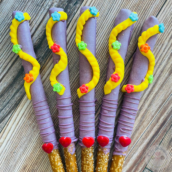 Repunzel Pretzel Rods-Cake Ballerina-Cake Pops