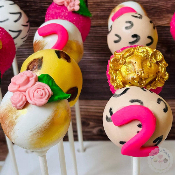 Jungle Cake Pops-Cake Ballerina-Cake Pops