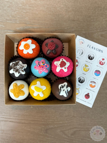 Sampler Cake Ball Pack-Cake Ballerina-Cake Pops