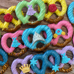 Princess Themed Pretzels-Cake Ballerina-Cake Pops