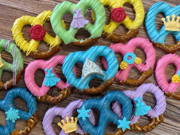 Princess Themed Pretzels