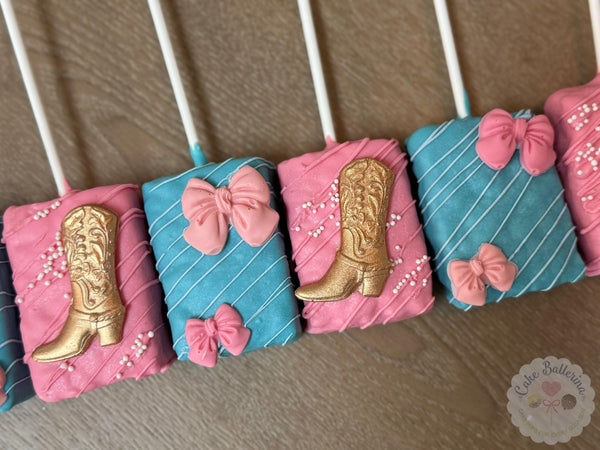 Boots and Bows Rice Krispies