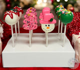 Pink Frosty Cake Pops-Cake Ballerina-Cake Pops