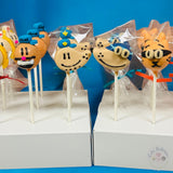 Dog Man Inspired Cake Pops-Cake Ballerina-Cake Pops