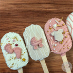 Baby Girl Shower Cakesicles-Cake Ballerina-Cake Pops
