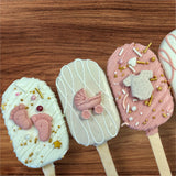 Baby Girl Shower Cakesicles