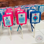 Mahjong Tile Cake Pops-Cake Ballerina-Cake Pops